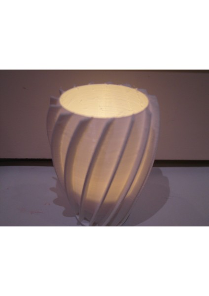 Spiral Çay Işık Dekorasyonu (Özelleştirilebilir) (Sadece Plastik Aparattır!!!) 3D fırsatları