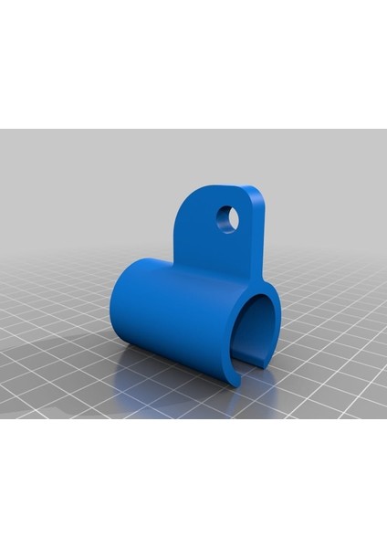 Küçük Mikrofon Standı (Sadece Plastik Aparattır!!!) 3D