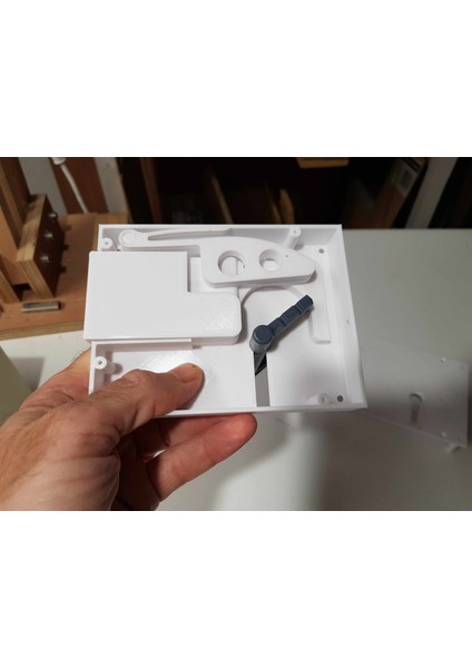 Eski Moda Kapı Kilidi ve Anahtar (Sadece Plastik Aparattır!!!) 3D indirimleri
