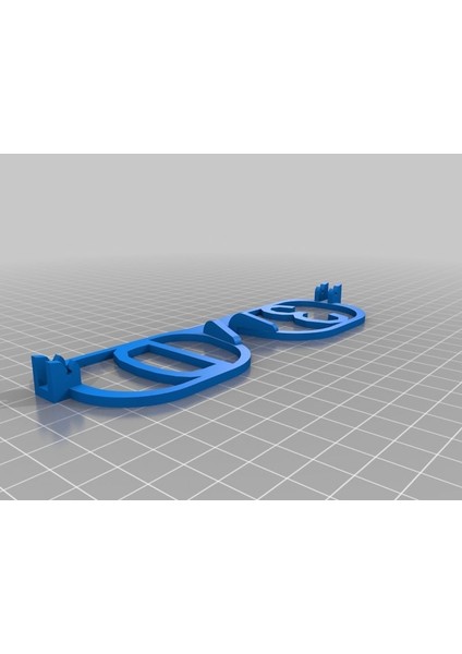 3D Özelleştirilmiş Kelime Gözlükleri (Sadece Plastik Aparattır!!!) 3D