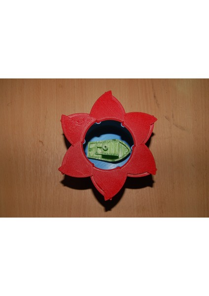Çiçek Iris Kutusu (Plastik Aparattır!!!) 3D indirimleri