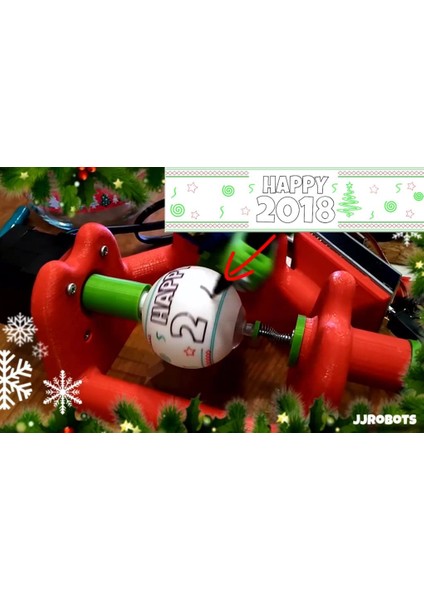 Küre-O-Bot (Eggbot Modu) Paskalya Yumurtaları + Noel Süsleri Yaratıcı (Plastik Aparattır!!!) 3D fırsatları