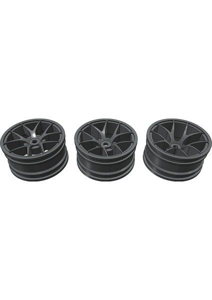 Rc 1/10 26MM Ford Gt Stil Tekerlekleri (Sadece Plastik Aparattır!!!) 3D modelleri