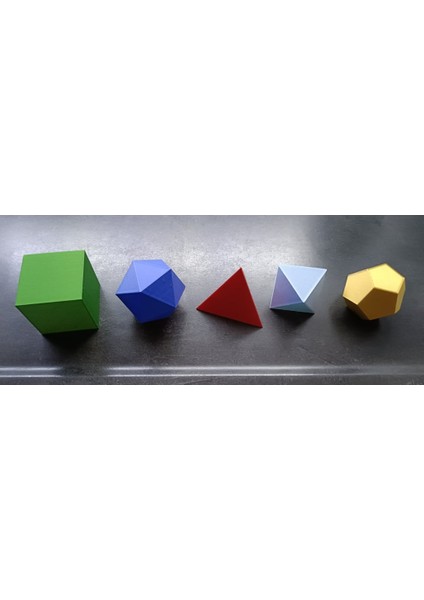 Öklid Geometrisinde Platonik Katı / Platonik Gövde (Sadece Plastik Aparattır!!!) 3D fiyatları