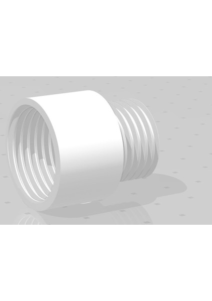 Tuvalet Bide Için 7/8 Veya 15/16 ve G1/2 Ila 1/2 Valf Adaptörü (Sadece Plastik Aparattır!!!) 3D fiyatları
