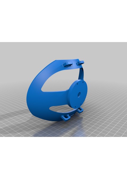 Oculus Quest 2 Megapro Head Band V4 (Sadece Plastik Aparattır!!!) 3D
