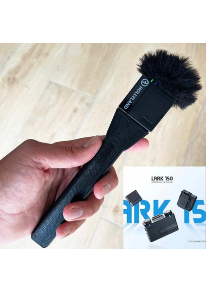 Hollyland Lark 150 Kilitli Mülakat Sahibi (+F3D) (Sadece Plastik Aparattır!!!) 3D