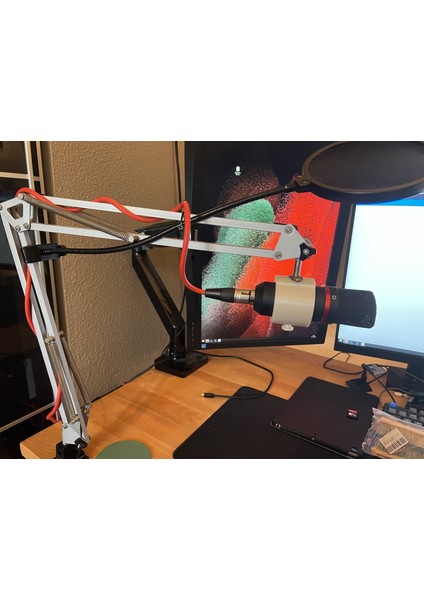 Bir Mikrofon Koluna Dönüştürülmüş Ikea Tertial Lamba (Sadece Plastik Aparattır!!!) 3D fiyatları