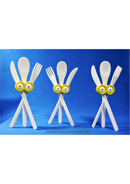 Minyonlar Gözler Seti (Sadece Plastik Aparattır!!!) 3D