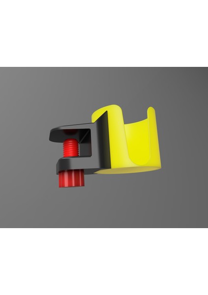 Masa Bardağı Tutucu Modüler Tasarıma Kelepçe (Sadece Plastik Aparattır!!!) 3D modelleri