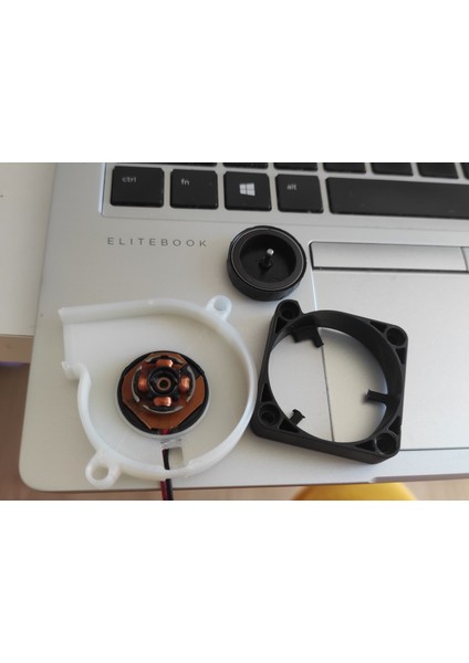 40X40X10'DAN 3D Baskılı 5015 Radyal Fan/üfleyici (Sadece Plastik Aparattır!!!) 3D indirimleri