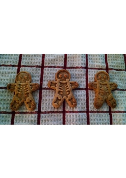 Iskelet ve Voodoo Bebek Kurabiye Kesiciler (Sadece Plastik Aparattır!!!) 3D modelleri