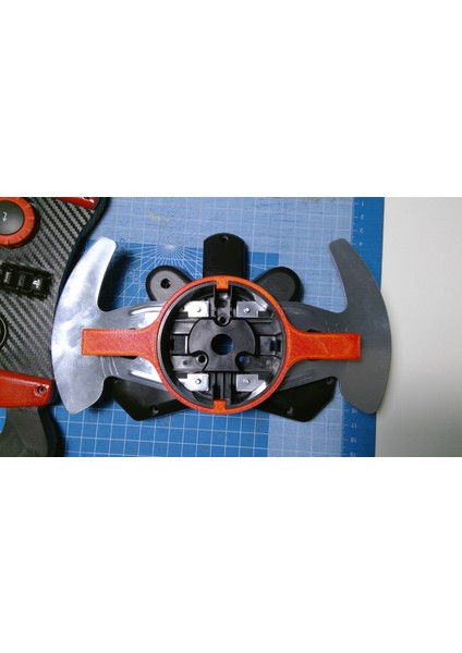 Logitech G29/G920 Kolay Manyetik Kürek Değiştirici (Sadece Plastik Aparattır!!!) 3D modelleri