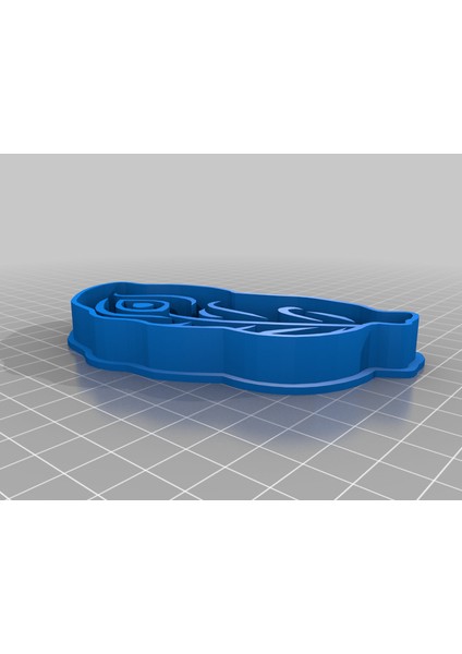 Tavus Kuşu Tüyü Kurabiye Kesici (Sadece Plastik Aparattır!!!) 3D fırsatları