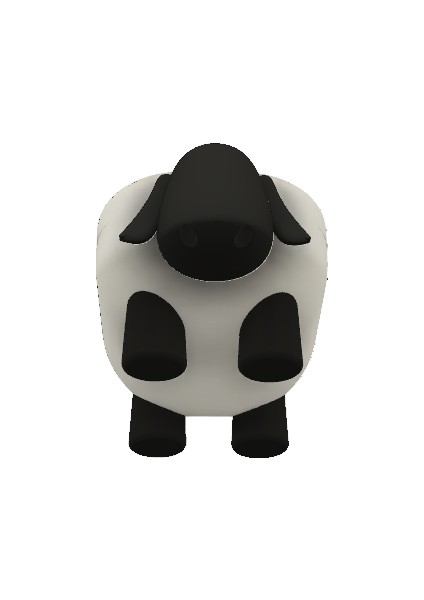 Koyun (Shirley) Kap Shaun (Sadece Plastik Aparattır!!!) 3D modelleri