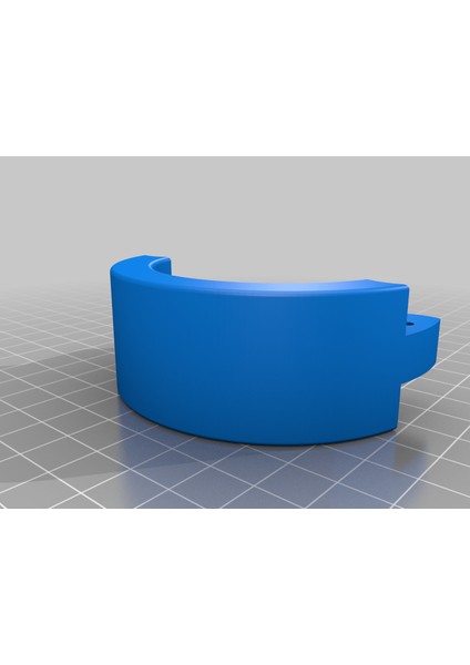 90 Derece Dirsek Borusu Kelepçesi (Sadece Plastik Aparattır!!!) 3D modelleri