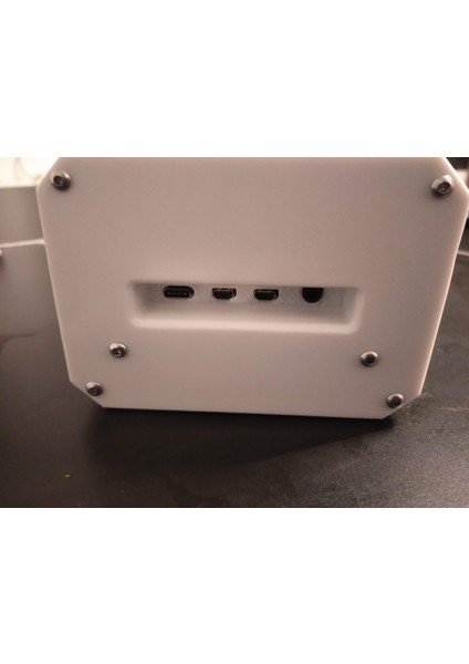 Raspberry Pi 4 2.5 HDD (Ssd) Montajlı Süper Sessiz Kılıf (Sadece Plastik Aparattır!!!) 3D fırsatları