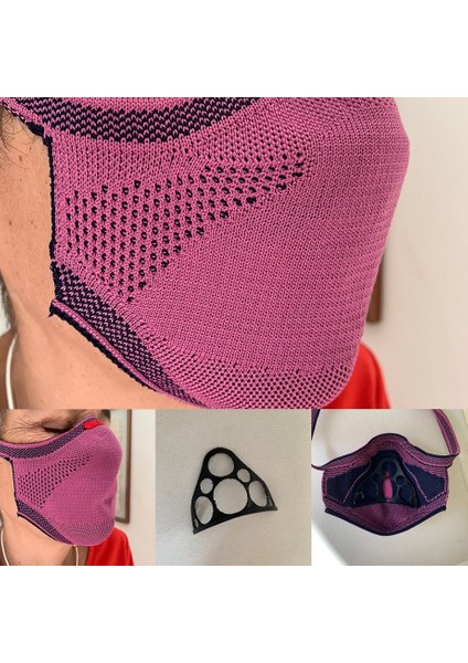 Fiber Örgü Için Maske Nefes (Sadece Plastik Aparattır!!!) 3D modelleri