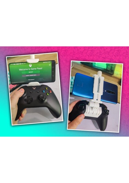 Xbox One Denetleyici Telefon Tutucu Pil Kapağı (Sadece Plastik Aparattır!!!) 3D fiyatları