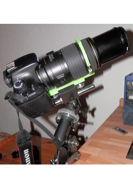 Orion Eq-1 Polar Montaj Için Dslr Montajı (Sadece Plastik Aparattır!!!) 3D