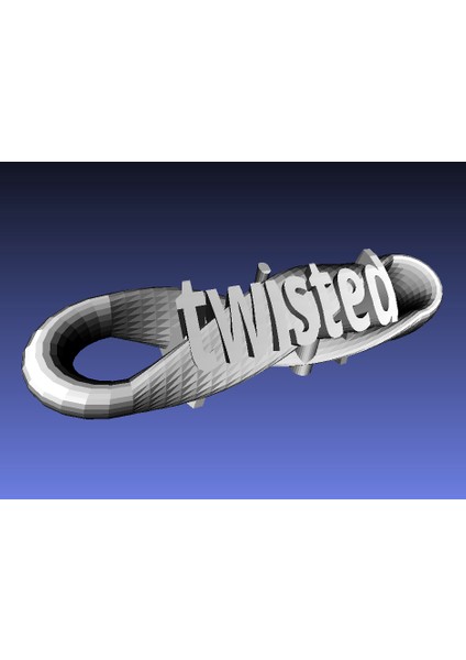 Twisted Key Fob (Infinity Remix) (Sadece Plastik Aparattır!!!) 3D