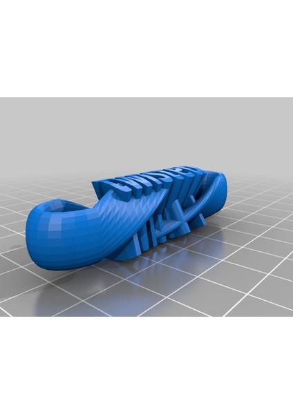 Twisted Key Fob (Infinity Remix) (Sadece Plastik Aparattır!!!) 3D