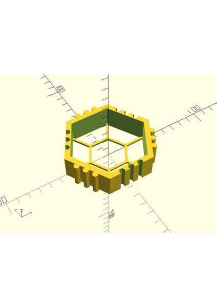 Kovan - Parametrik Gövde (Sadece Plastik Aparattır!!!) 3D