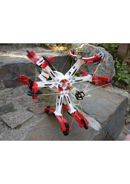 Üçlü Bileşik Tatar Yayı (Sadece Plastik Aparattır!!!) 3D