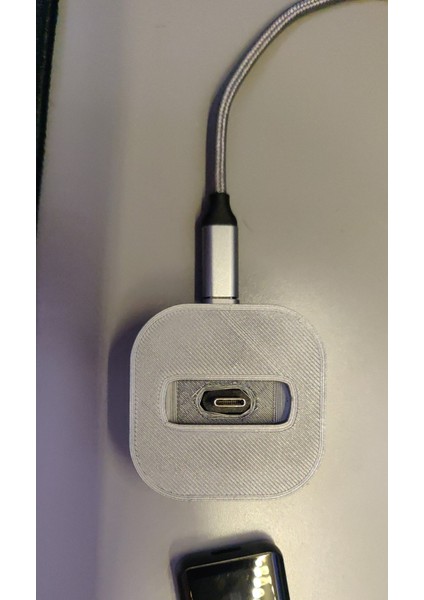 Fiio Btr5 Için Düz Bir Rıhtım (Sadece Plastik Aparattır!!!) 3D