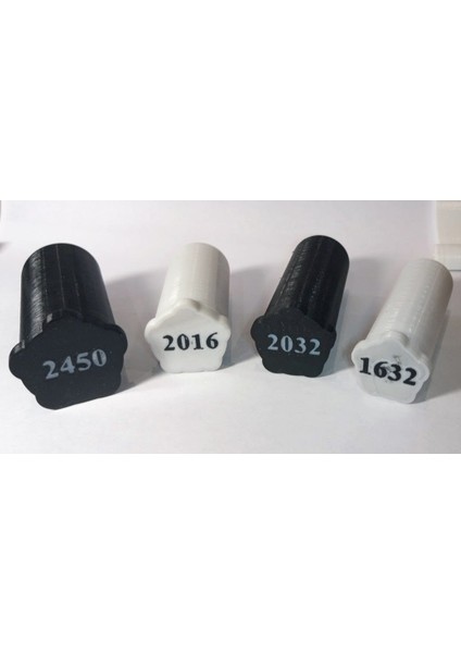 CR2450, 2025, 2016 ve 1632 Piller Için Kaplar (Sadece Plastik Aparattır!!!) 3D modelleri