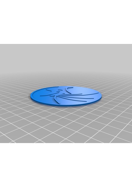 Darkwing Ördek Madalya Madeni Para (Sadece Plastik Aparattır!!!) 3D modelleri