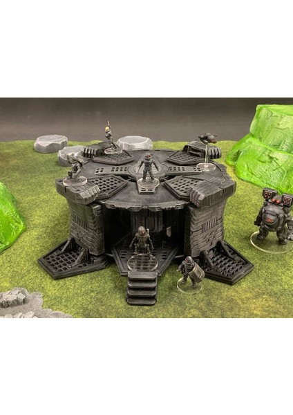 Spoolstruct: Yeraltı Karmaşık Girişi (Sadece Plastik Aparattır!!!) 3D