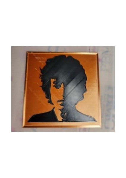 Bob Dylan Plakası (Sadece Plastik Aparattır!!!) 3D fırsatları