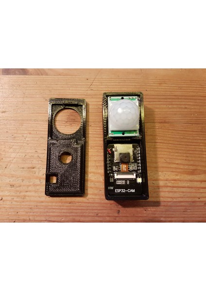 Pır SENSÖR-ESP32 Cam Muhafazası ile ESP32-CAM Muhafaza Pır Sensörü ile (Sadece Plastik Aparattır!!!) 3D fırsatları
