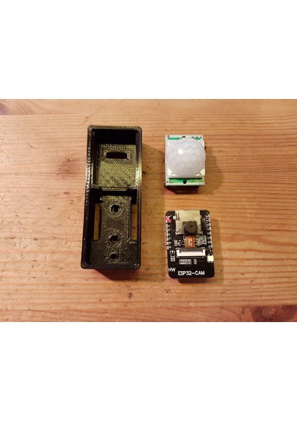 Pır SENSÖR-ESP32 Cam Muhafazası ile ESP32-CAM Muhafaza Pır Sensörü ile (Sadece Plastik Aparattır!!!) 3D indirimleri