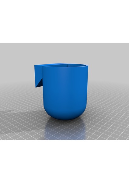 Fransızca Kelepçe Kalem ve Misc Tutucu (Sadece Plastik Aparattır!!!) 3D modelleri