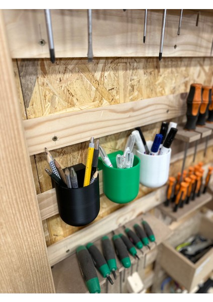 Fransızca Kelepçe Kalem ve Misc Tutucu (Sadece Plastik Aparattır!!!) 3D fırsatları