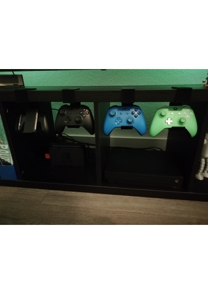 Ikea Kallax Xbox One x Denetleyicisi ve Nintendo Switch Joy Kancayı Tutabilir (Sadece Plastik Aparattır!!!) 3D modelleri