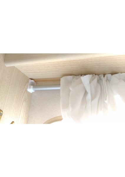 Perde Çubuğu Tutucu 16MM (Sadece Plastik Aparattır!!!) 3D