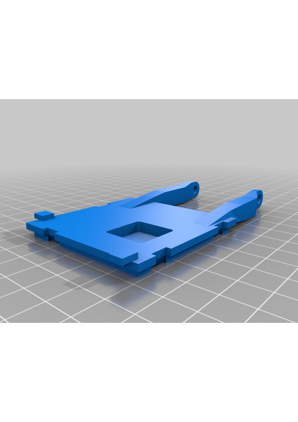 Cersanit Flush Düğmesi (Sadece Plastik Aparattır!!!) 3D