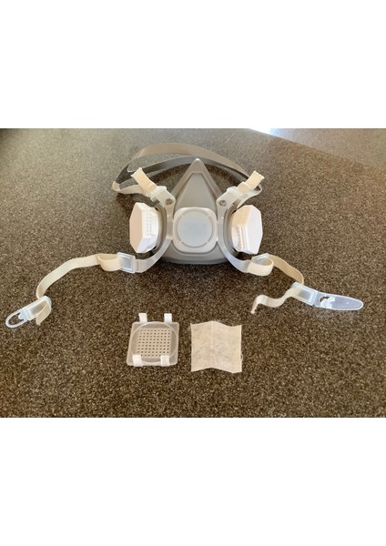 3m Solunum Maskesi Egzoz Klibi (Sadece Plastik Aparattır!!!) 3D fiyatları