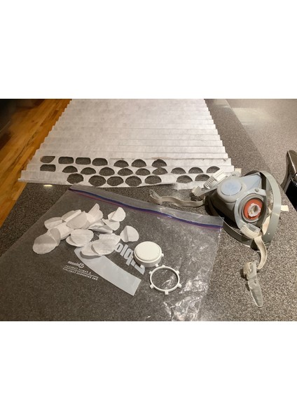 3m Solunum Maskesi Egzoz Klibi (Sadece Plastik Aparattır!!!) 3D fırsatları