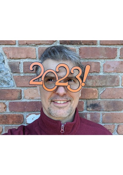 2023 Yeni Yıl Arifesi Gözlükleri (Sadece Plastik Aparattır!!!) 3D modelleri
