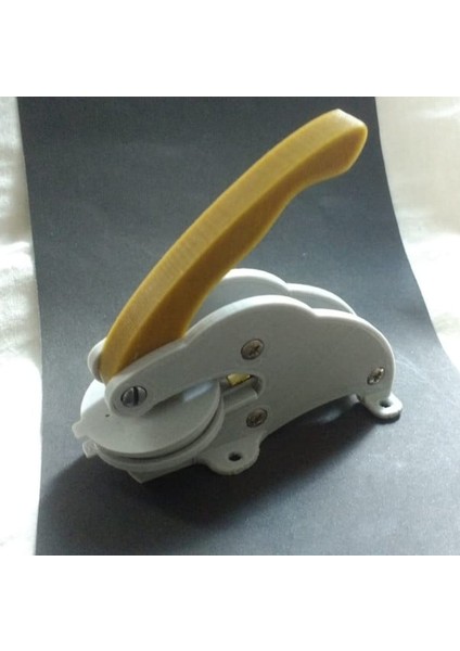 Yüksek ve Alçak Rölyef Gravür Masa Mührü (Sadece Plastik Aparattır!!!) 3D