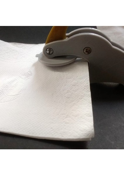 Yüksek ve Alçak Rölyef Gravür Masa Mührü (Sadece Plastik Aparattır!!!) 3D