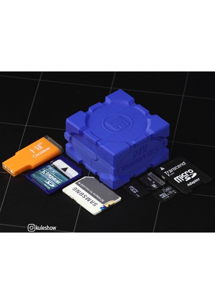 Microsd Kart Tutucusu Benim Terabaytlar (Sadece Plastik Aparattır) 3D modelleri