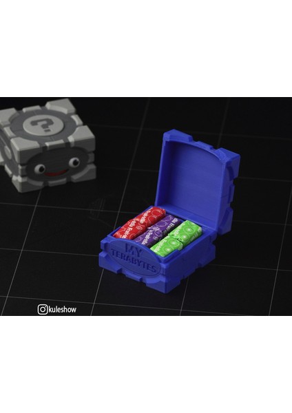 Microsd Kart Tutucusu Benim Terabaytlar (Sadece Plastik Aparattır) 3D fırsatları