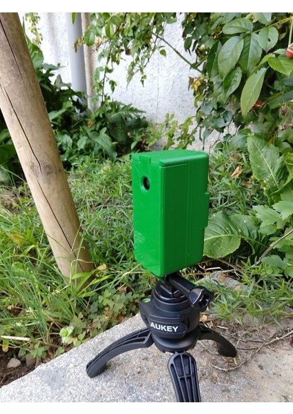 Li-Ion Pille Çalışan Pizyalı Vidasız Kamera Muhafazası (Sadece Plastik Aparattır) 3D