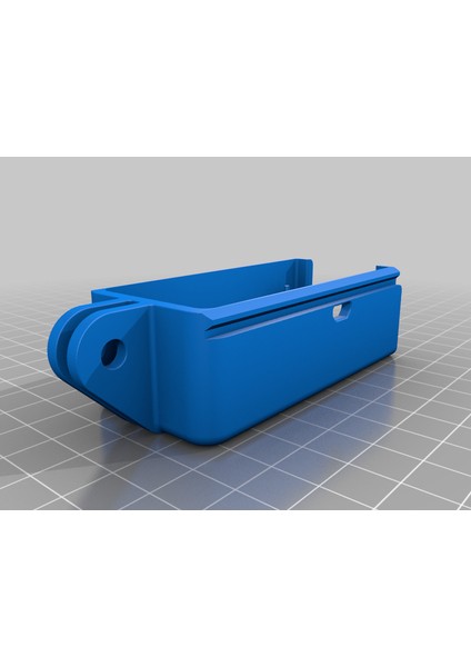 Li-Ion Pille Çalışan Pizyalı Vidasız Kamera Muhafazası (Sadece Plastik Aparattır) 3D modelleri