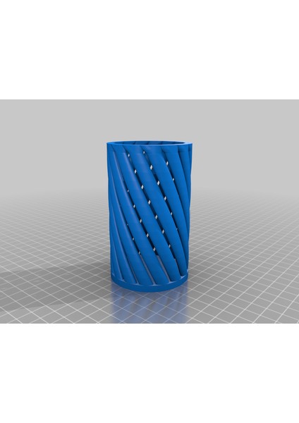 Parametrik Spiral Fincan (Sadece Plastik Aparattır) 3D fiyatları